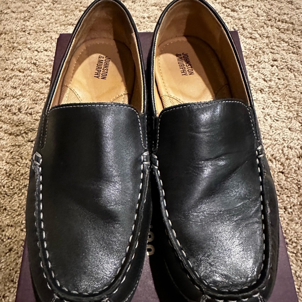Johnston & Murphy Boys Leather Shoe